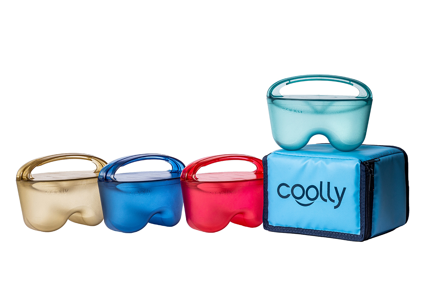 Masażer lodowy Coolly kolory do wyboru z opakowaniem